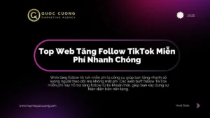 Web tăng follow tik tok miễn phí