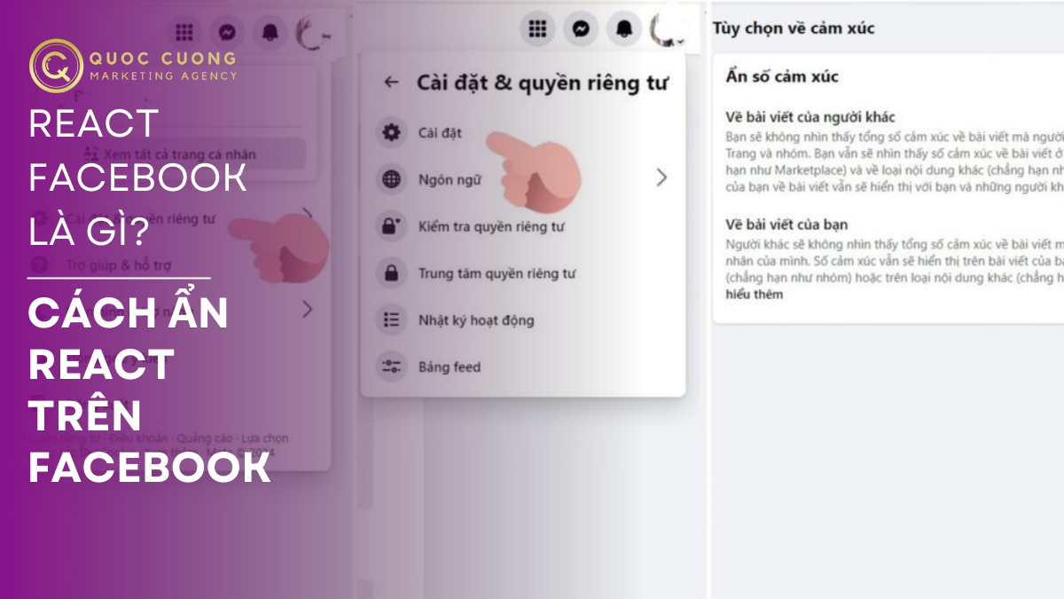 Cách Ẩn React Trên Facebook