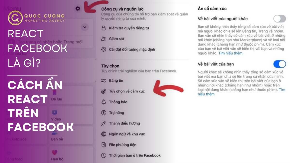 Cách Ẩn React Trên Facebook