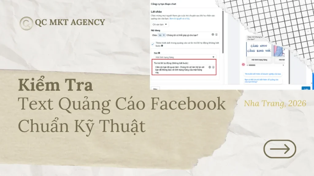 Tại Sao Cần Kiểm Tra Text Quảng Cáo Facebook