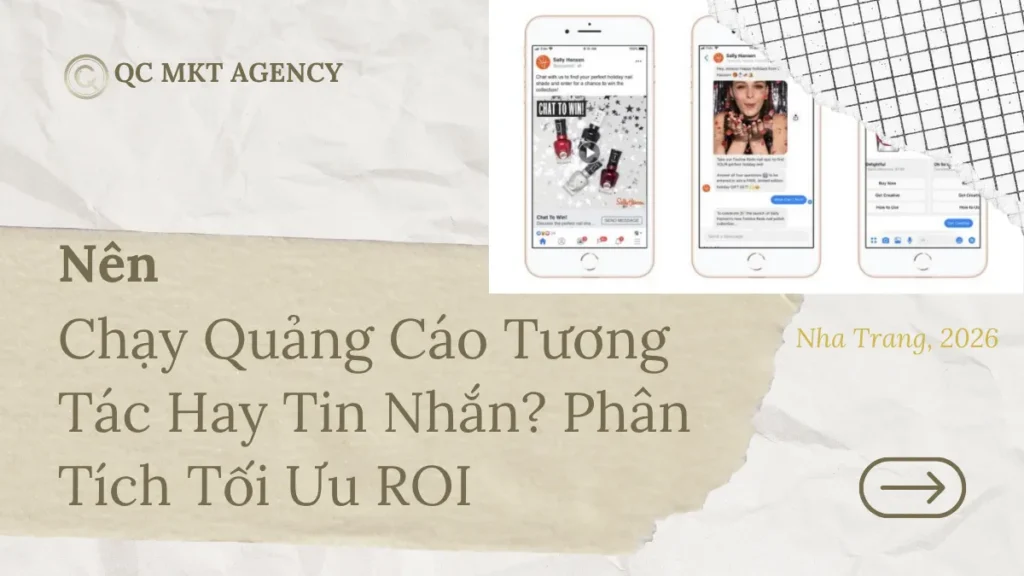 Nên Chạy Quảng Cáo Tương Tác Hay Tin Nhắn